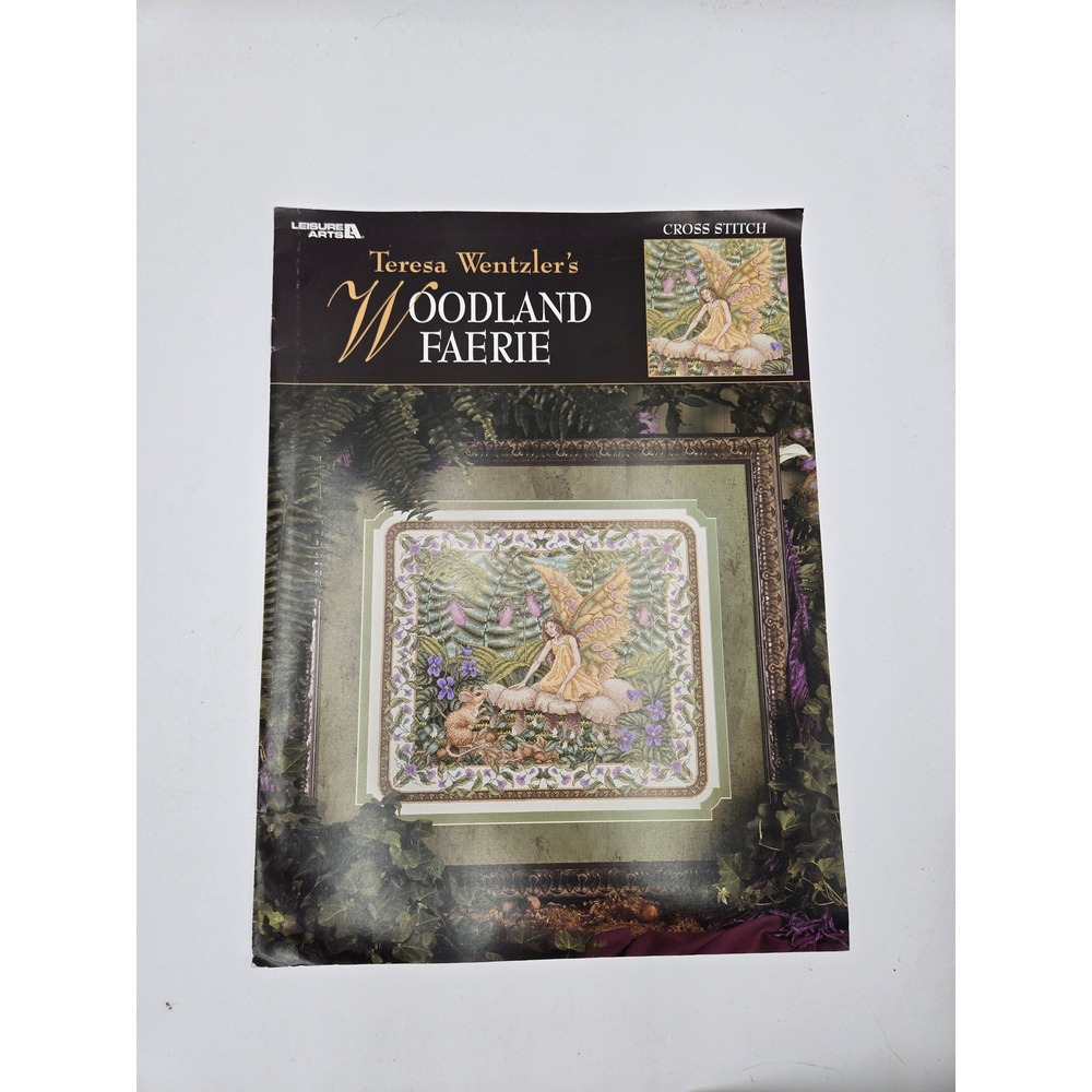 Teresa Wentzler Woodland Faerie Cross Stitch Pattern Leisure Arts Leaflet 3342